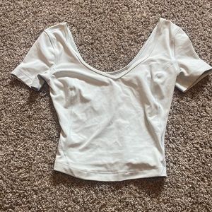 baby blue lululemon align tshirt size 2